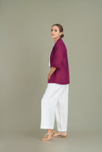 Load image into Gallery viewer, Summer Mini Cardigan - Burgundy
