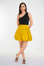Load image into Gallery viewer, Daniella Rib One-Shoulder Top - Black