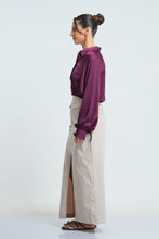 Load image into Gallery viewer, Eve Luna Crop Top - Burgundy