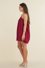 Load image into Gallery viewer, Jayla One Shoulder Dress - Wine