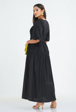 Load image into Gallery viewer, Caroline Midi Dress - Black