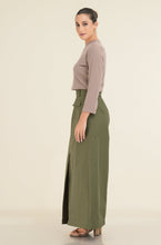 Load image into Gallery viewer, Mackenzie Long Skirt - Olive
