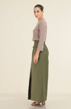 Load image into Gallery viewer, Rib Crew Pullover Top - Nude