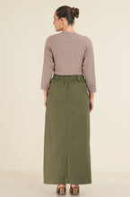 Load image into Gallery viewer, Mackenzie Long Skirt - Olive