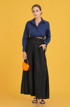 Load image into Gallery viewer, Palazzo Pant - Black