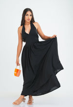 Load image into Gallery viewer, Paulina Maxi Dress - Black
