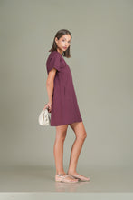 Load image into Gallery viewer, Day Shift Mini Dress - Wine