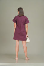Load image into Gallery viewer, Day Shift Mini Dress - Wine