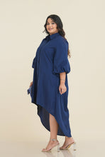 Load image into Gallery viewer, Lora High Low Dress - Navy