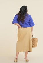 Load image into Gallery viewer, Juliana Midi Skirt - Beige