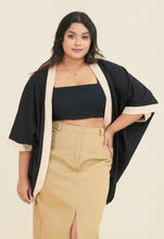 Load image into Gallery viewer, Tropical Cardigan - Ebony