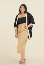 Load image into Gallery viewer, Tropical Cardigan - Ebony