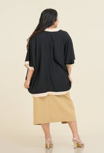 Load image into Gallery viewer, Tropical Cardigan - Ebony