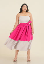 Load image into Gallery viewer, Dorothy Midi Skirt - Fuchsia
