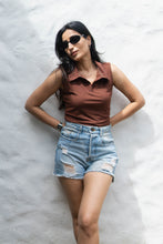Load image into Gallery viewer, Urban Rib Tank Top - Walnut