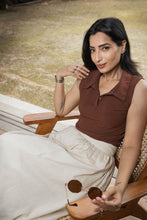 Load image into Gallery viewer, Lana Midi Skirt - Vanilla