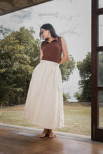 Load image into Gallery viewer, Lana Midi Skirt - Vanilla