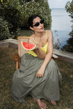 Load image into Gallery viewer, Catmaran Maxi Skirt - Olive