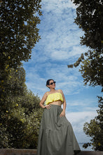 Load image into Gallery viewer, Catmaran Maxi Skirt - Olive