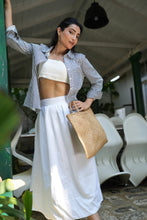 Load image into Gallery viewer, Lana Midi Skirt - Pearl
