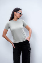 Load image into Gallery viewer, Rib Crew Neck - Sage