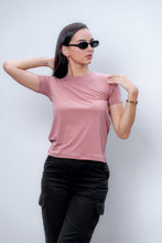 Load image into Gallery viewer, Rib Crew Neck - Blush
