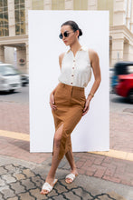 Load image into Gallery viewer, Juliana Midi Skirt - Caramel