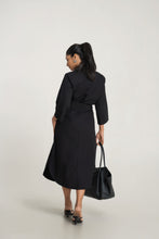 Load image into Gallery viewer, Lyra Midi Dress - Black