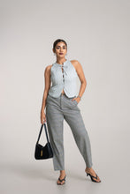 Load image into Gallery viewer, Dolce Tie Waist Coat - Cool Sea
