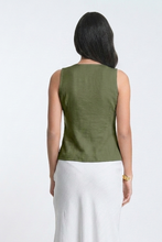 Load image into Gallery viewer, Rosie Sleeveless Top - Olive