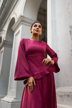 Load image into Gallery viewer, Noor Blossom Maxi Dress - Cherry