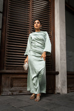 Load image into Gallery viewer, Safa Pleated Maxi Dress - Misty