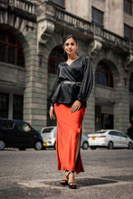 Load image into Gallery viewer, Jovie Bias Maxi Skirt - Rust