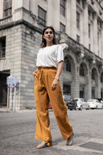 Load image into Gallery viewer, Zara Pleated Pant - Mustard