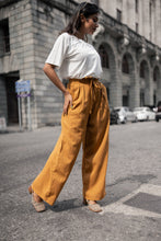 Load image into Gallery viewer, Zara Pleated Pant - Mustard