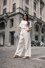 Load image into Gallery viewer, Zara Pleated Pant - Pearl