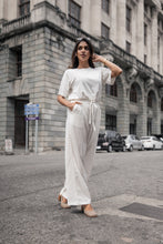 Load image into Gallery viewer, Zara Pleated Pant - Pearl
