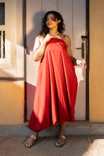 Load image into Gallery viewer, Ruby Bubble Maxi Dress - Erabadu