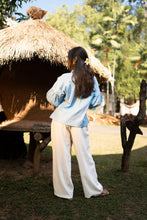 Load image into Gallery viewer, Yara Balloon Sleeve Shirt - Aurudu Sky