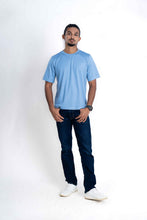 Load image into Gallery viewer, Reg Fit Crew Neck Unisex -Pigeon Blue