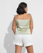 Load image into Gallery viewer, Evening Square Neck Cami - Sage