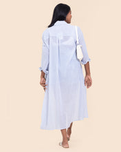 Load image into Gallery viewer, Summer Day Midi Shirt - Blue