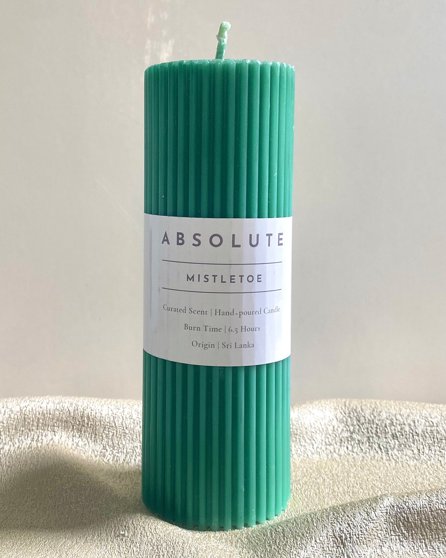 Midi Pillar Mistletoe Candle