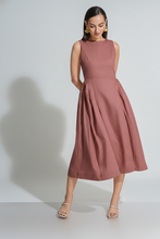 Load image into Gallery viewer, Frankie Midi Dress- Blush
