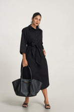 Load image into Gallery viewer, Lyra Midi Dress - Black
