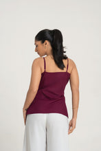 Load image into Gallery viewer, Clara Strappy Waist Coat - Plum
