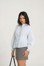 Load image into Gallery viewer, Dia Pin Tuck Shirt - Pearl
