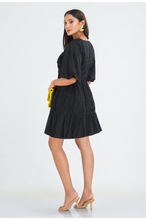 Load image into Gallery viewer, Caroline Mini Dress - Black
