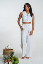 Load image into Gallery viewer, Esme Sleeveless Top - Ocean Leaf
