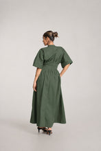 Load image into Gallery viewer, Pinning You Maxi Dress - Forest
